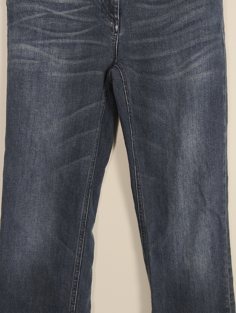 ROBERTO CAVALLI Mid-Rise Wide Leg Dark Wash Jeans Size EUR 46 US 10 - Picture 10 of 16